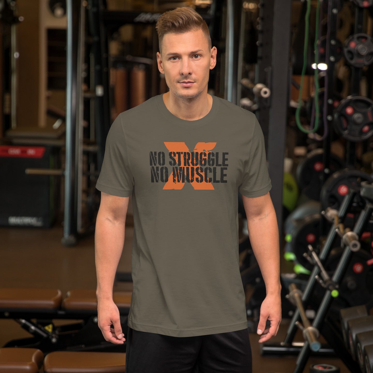 No Struggle - No Muscle Unisex t-shirt