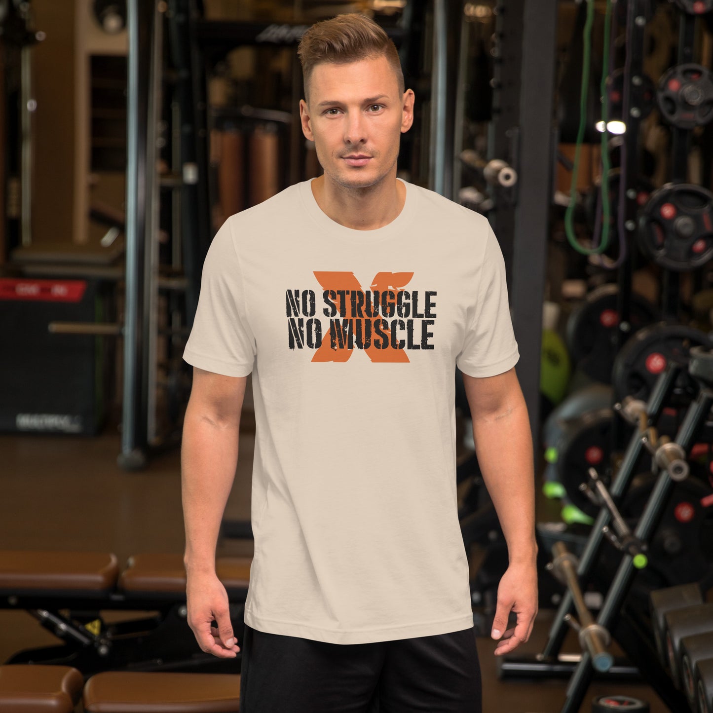 No Struggle - No Muscle Unisex t-shirt