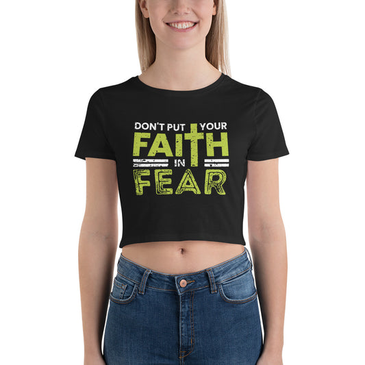 Faith - Women’s Crop Tee