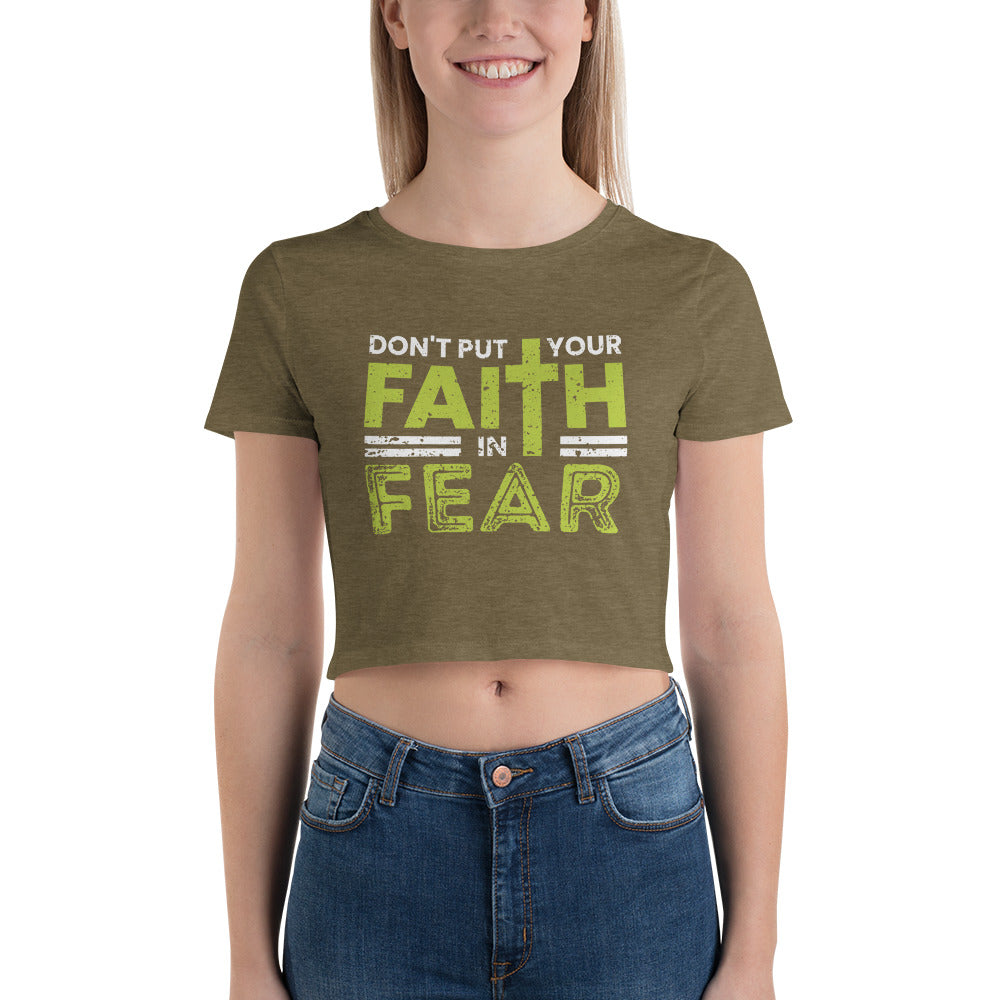 Faith - Women’s Crop Tee