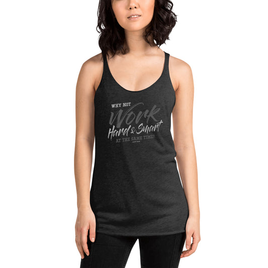 Work - Women's Racerback Tank